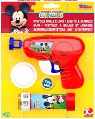 Średni pistolet do robienia baniek Mickey