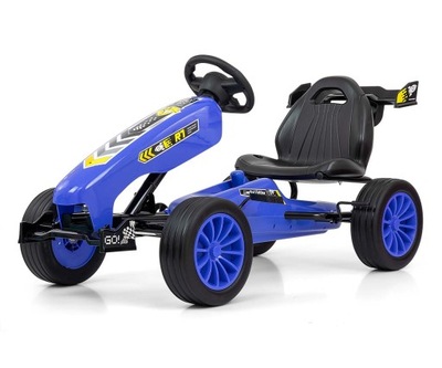 Gokart Niebieski na pedały Milly Mally Rocket Navy