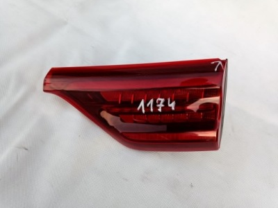 Kia sportage 4 iv lift gt лампа права w кришка led фото №1