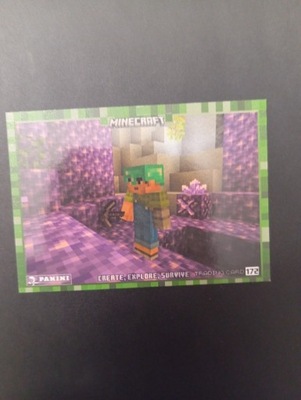 Karta Minecraft Panini REGULAR NON HOLO Numer 172 rok 2023