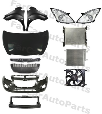 Chevrolet spark 13-15 бампер капот крила pas фото №1