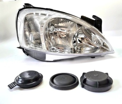 Фара лампа перед правая opel corsa c 2000-2003 фото №1