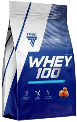 TREC WHEY 100 900G SALTED CARMEL