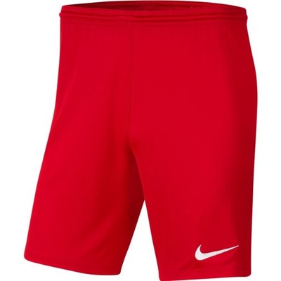 Spodenki Nike Park III BV6855 657 czerwony S