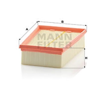 FILTRAS ORO MANN-FILTER C 2433/2 