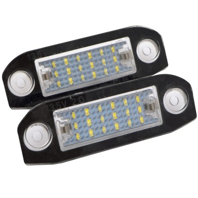 LUCES TABLAS DIODO LUMINOSO LED VOLVO V60 V70 XC70 S40 S60  