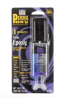 PEGAMENTO EPOKSYDOWY PRZEZROCZYSTY 1 MINUTOWY PERMATEX 25ML  