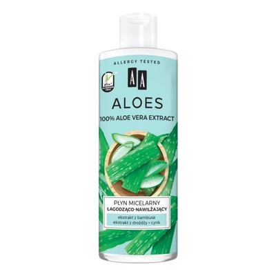 Aloes 100% Aloe Vera Extract płyn micelarny łagodz