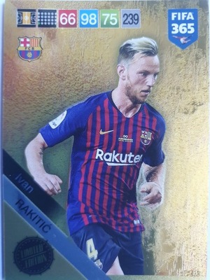 Panini FIFA 365 2019 Limited Edition RAKITIC