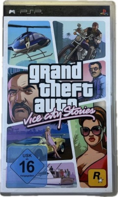 GTA VICE CITY STORIES GRAND THEFT AUTO VC płyta bdb+ mapa PSP