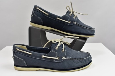 TIMBERLAND buty żeglarskie skóra mokasyny r. 42,5 27cm