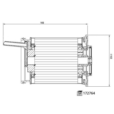 FILTRO COMBUSTIBLES VW AUDI  