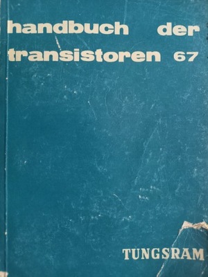 Handbuch der transistoren 1967r Katalog