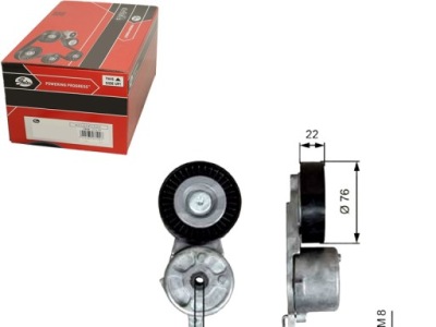 Gates ролик натягувача ремінь клиновий 1387199 1376 фото №1