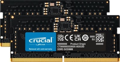 Pamięć CRUCIAL (SODIMM/DDR5/32 GB/4800MHz/1.1V/40CL/DUAL)