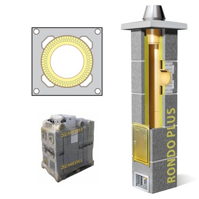 Schiedel Rondo Plus Fi 200 5m Kominy systemowe HIT