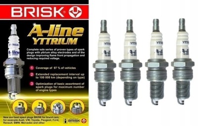 КОМПЛЕКТ 4X СВЕЧА ЗАЖИГАНИЯ BRISK 0025 A-LINE 17 D15YCY