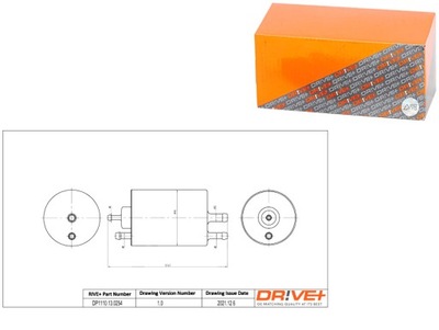 ФІЛЬТР ПАЛИВА MERCEDES БЕНЗИН 1.8 02-07 CLASS C DRIVE+