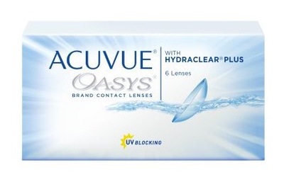 Soczewki dwutygodniowe Acuvue Oasys 6szt J&J -1.25