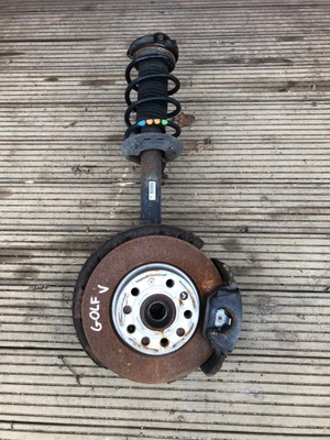 Vw golf v амортизаторна стійка поворотний кулак правий перед фото №1