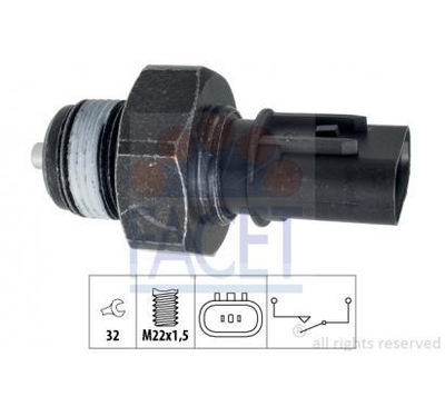 Facet вимикач світло заднього виду hyundai accent фото №1