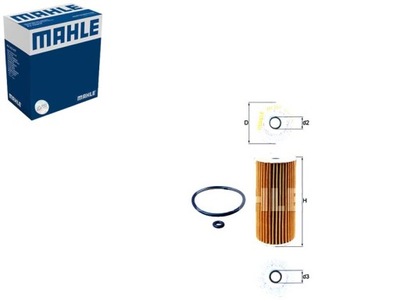 FILTER OILS DAIMLER MAHLE  