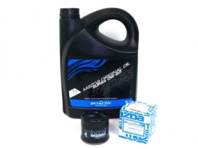 Олія mazda supra 0w20 skyactiv 5l + фільтр оригінальний номер mazda фото №1