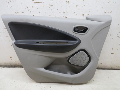 Обшивка обивка дверь левый перед renault zoe фото №1