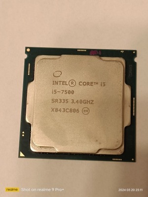 Procesor Intel CORE i5-7500 4 x 3,4 GHz fv