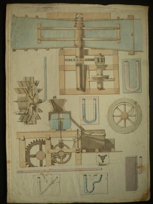 Hydraulikan, oryg. 1757 + akwarela