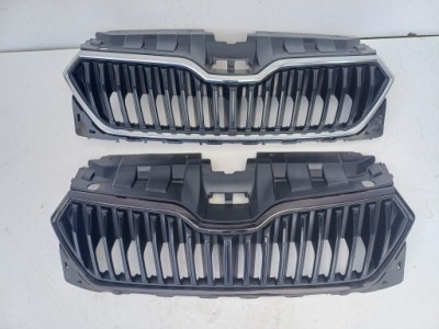 Решётка радиатора решётка радиатора skoda fabia iii 3 lift фото №1