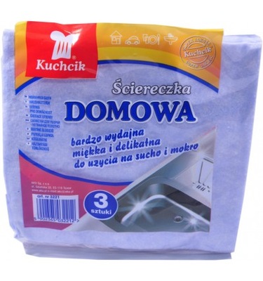 Kuchcik Ściereczka Domowa 3 Sztuki