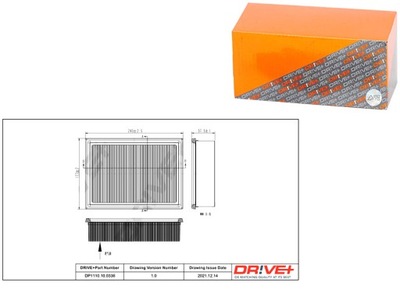 ФІЛЬТР ПОВІТРЯ BMW 2.5B 00-05 3 DRIVE+