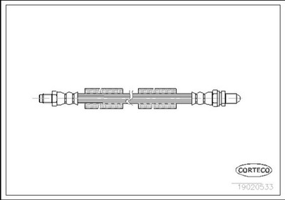 CORTECO 19020533 LAIDAS STABDŽIŲ LANKSTUS FORD 