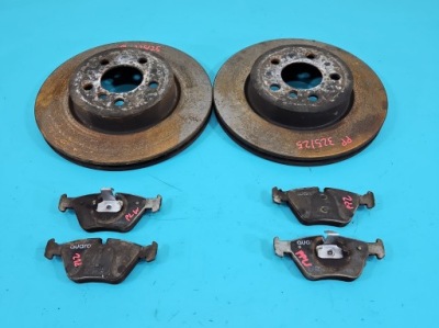 Тормозные диски тормозные перед тормозные колодки bmw x3 e83 2.0d m47 фото №1