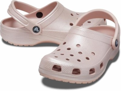 Damskie Buty Chodaki Crocs Classic Shimmer 42-43