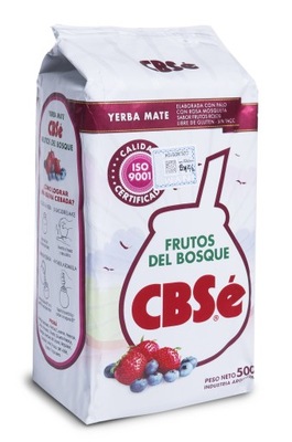 Yerba Mate CBSe Frutos Del Bosque 500g