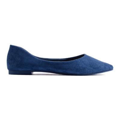 Granatowe Niebieskie Buty Damskie SHELOVET r.37