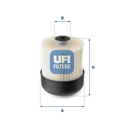 FILTRO COMBUSTIBLES UFI 26.115.00  