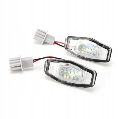 2 ШТ. ПЛАФОН РЕЄСТРАЦІЙНА 12 ~ 30V LED (СВІТЛОДІОД)