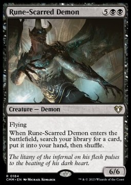 Rune-Scarred Demon - MEGA TOP EDH @@@