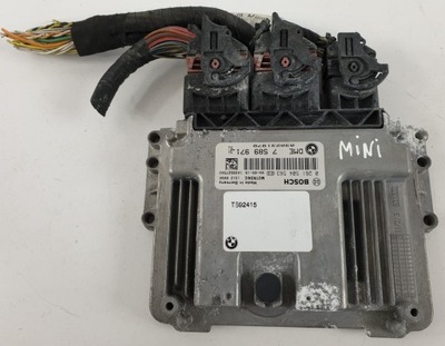 COMPUTER CONTROL UNIT ENGINE MINI COOPER R56 7589971  