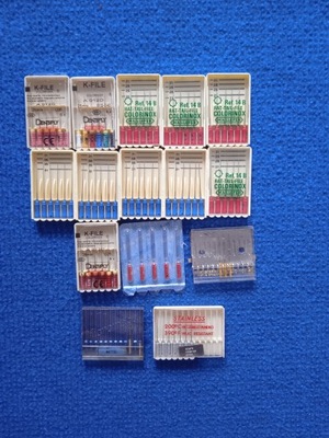 Pilniki endodontyczne - zestaw