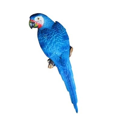 20 rodzajów dużych papugowych ptaków Ozdoba z żywicy Model zwierzęcia 38 cm