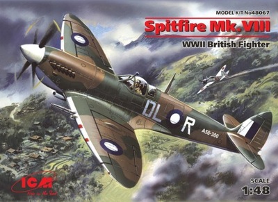 Spitfire Mk.VIII WWII British Fighter 1:48