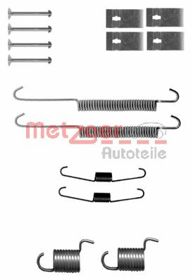 METZGER 105-0842 JUEGO DODATKOW, ZAPATAS DE TAMBOR DE FRENADO  