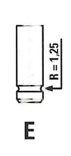 SOUPAPE ÉCHAPPEMENT R4875/RCR FRECCIA RENAULT ESPACE 