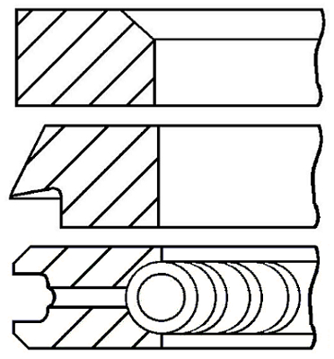 ŽIEDAI STŪMOKLINIAI DB M111 2,0/2,2 89,9 