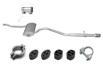 VOLVO 850 2.0 2.5 (1991-1997) SEDAN + UNIVERSAL SILENCER END - milautoparts-fr.ukrlive.com