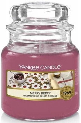 Yankee Candle Świeca Merry Berry 104g